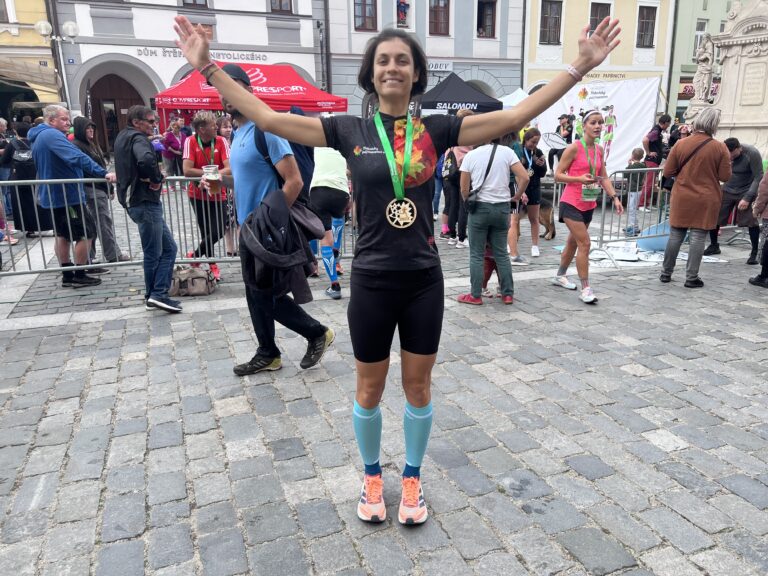 Třeboňský maraton Efka_FIT v cíli